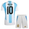 Maglia ufficiale Argentina Messi 10 Casa 2024 per Bambino